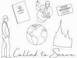 Lds Missionary Name Tag Coloring Page Lds Missionary Name Tag Coloring Page Best Coloring Pages
