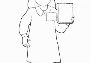 Lds Missionary Name Tag Coloring Page "i Can Be A Missionary" Girl with Images