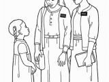 Lds Missionary Name Tag Coloring Page Sister Missionaries