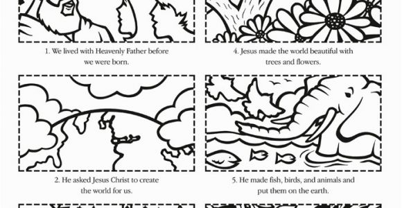 Lds Plan Of Salvation Coloring Page Coloring Pages