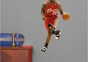 Lebron James Wall Mural Lebron James Throwback Fathead Jr Jackson