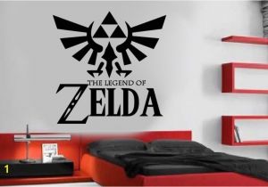 Legend Of Zelda Wall Mural Zelda Wall Decal Legend Zelda Poster Sign Emblem Vinyl Sticker Z