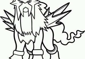 Legendary and Mythical Pokemon Coloring Pages Pokemon Coloring Pages Entei Houndoom Pokemon Courtoisieng