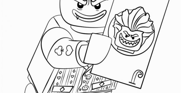 Lego Batman and Joker Coloring Pages the Lego Batman Movie Arkham asylum Joker Coloring Pages