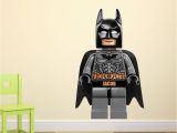 Lego Batman Wall Mural Personalised Lego Batman Wall Sticker Name