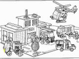 Lego City Police Station Coloring Pages Brandweer 640×449