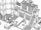 Lego City Police Station Coloring Pages Lego Police Station Coloring Pages