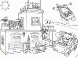 Lego City Police Station Coloring Pages Police Station Drawing at Getdrawings