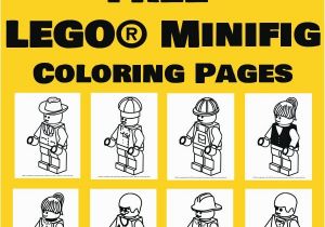 Lego Figure Coloring Page Free Lego Coloring Pages