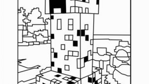 Lego Minecraft Coloring Pages Printable Minecraft Creeper Coloring Picture