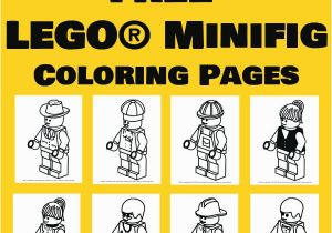 Lego Minifigure Coloring Page Lego Minifigures Coloring Pages