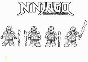 Lego Minifigure Coloring Page Ninjago Masters Of Spinjitzu Coloring Page