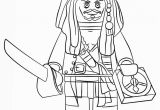 Lego Pirates Of the Caribbean Coloring Pages Lego Pirate Captain Jack Sparrow Coloring Page Free