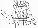 Lego Pirates Of the Caribbean Coloring Pages Lego Pirate Captain Jack Sparrow Coloring Page Free