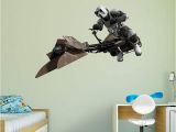 Lego Star Wars Wall Mural Fathead Star Wars Scout Trooper Speeder Bike Wall Decal 92