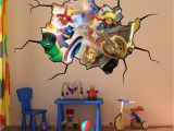 Lego Superhero Wall Mural 30 Gorgeous Heroes Kids Bedroom Design and Decor Ideas for