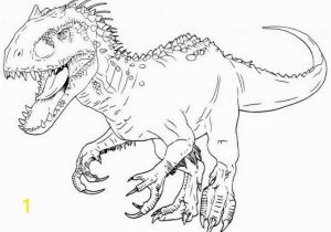 Lego T Rex Coloring Pages Indominus Rex Has Long Been Extinct However at First Glance