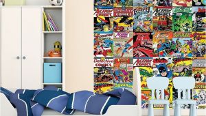 Lego Wall Murals 1 Wall Wallpaper Mural Ics Batman Superman Wonder Woman the Flash