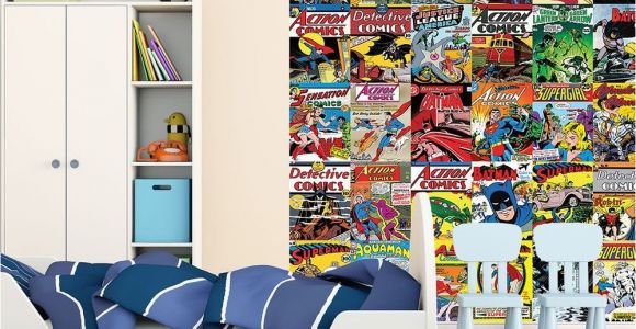 Lego Wall Murals 1 Wall Wallpaper Mural Ics Batman Superman Wonder Woman the Flash