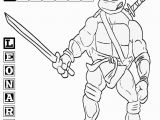 Leonardo Teenage Mutant Ninja Turtles Coloring Pages Leonardo Ninja Turtle Coloring Page at Getcolorings