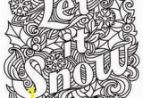 Let It Snow Coloring Pages 62 Best Coloring Pages for Adults Images