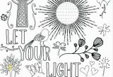 Let Your Light Shine Coloring Page Let Your Light Shine Coloring Page Let Your Light Shine Coloring