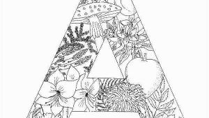 Letter A Coloring Pages for Adults 10 Best Coloring Pages for Adults Letter A Best Coloring