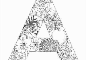 Letter A Coloring Pages for Adults 10 Best Coloring Pages for Adults Letter A Best Coloring