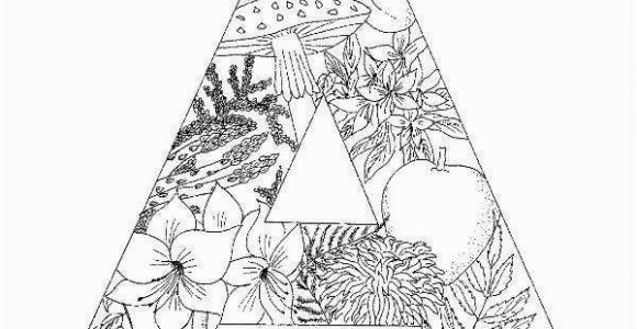 Letter A Coloring Pages for Adults 10 Best Coloring Pages for Adults Letter A Best Coloring
