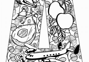 Letter A Coloring Pages for Adults Alphabet Coloring Pages for Adults Coloring Home