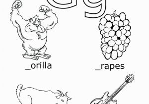 Letter G Coloring Pages for toddlers Free Letter G Coloring Pages Preschool Download Free Clip