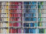 Library Book Wallpaper Mural Library Wallpaper Colourful Knowledge P W Photo Wallpaper