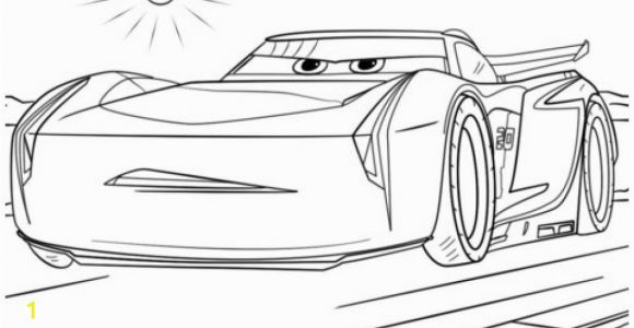 Lightning Mcqueen Cars 3 Coloring Pages 10 Best Jackson Storm