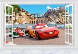 Lightning Mcqueen Wall Mural Disney Cars Lightning Mcqueen Wall Stickers