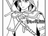 Link Coloring Pages Breath Of the Wild Link the Legend Of Zelda Breath Of the Wild Tutorial