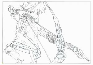 Link Coloring Pages Breath Of the Wild Manga Link Breath Of the Wild Krissy