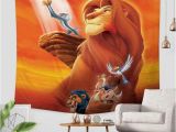 Lion Guard Wall Mural 3d Custom the Lion King Tapestry Throw Wall Hanging