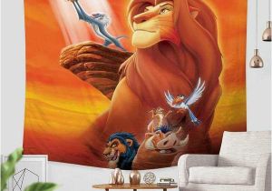 Lion Guard Wall Mural 3d Custom the Lion King Tapestry Throw Wall Hanging
