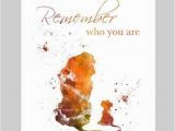Lion Guard Wall Mural Art Print the Lion King Quote Remember who You are