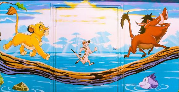 Lion Guard Wall Mural Mural Showing Scene From the Lion King Hakuna Matata What