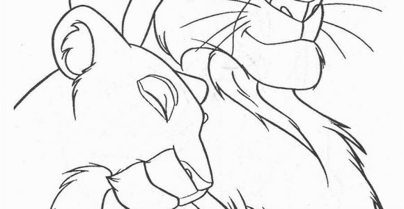 Lion King Coloring Pages Simba and Nala [download Grátis √] Nala E Simba Para Colorir Imagens