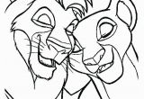 Lion King Coloring Pages Simba and Nala Simba and Nala Coloring Pages Free Coloring Library