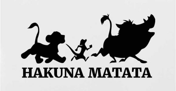 Lion King Wall Mural Sticker Hakuna Matata Wall Sticker Lion King Vinyl Decal Sticker