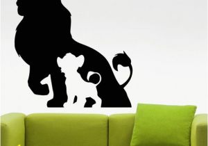 Lion King Wall Mural Sticker the Lion King Wall Decal Cartoon Vinyl Sticker Kids Room