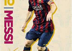 Lionel Messi Wall Mural Artwork Home & Kitchen Lionel Messi Fc Barcelona soccer
