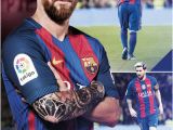 Lionel Messi Wall Mural Artwork Home & Kitchen Lionel Messi Fc Barcelona soccer