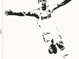 Lionel Messi Wall Mural Großhandel Fußball Fußballstar Wohnkultur Wandaufkleber Pvc Vinyl Abnehmbare Kunstwand Wohnkultur Fußball Cristiano Ronaldo Von Qwonly Shop $8 47 Auf