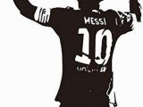 Lionel Messi Wall Mural Kwokguo Wall Stickers Messi Scored A Goal Vinyl Decals Home Decor for Kids Bedroom Sportsman Sport Boy Guy Room