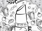 Lipstick Shopkins Coloring Page 107 Best Shopkins Images On Pinterest