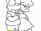 Lisa Simpson Coloring Pages 43 Best Simpson S Images